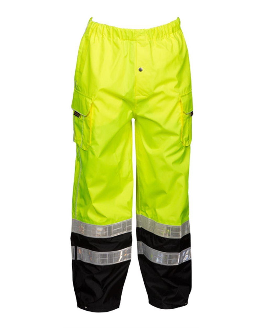 Kishigo Unisex Premium Black Series® Rainwear Pants. RWP106-107 - Lime