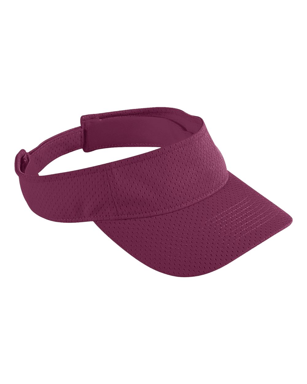 Augusta Sportswear Athletic Mesh Visor. 6227 - Maroon