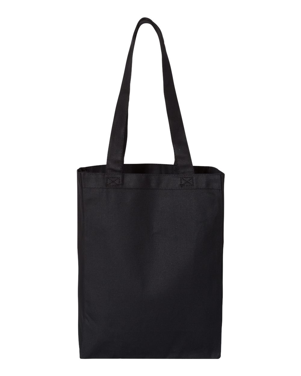 Q-Tees 12L Gussetted Shopping Bag. Q1000 - Black