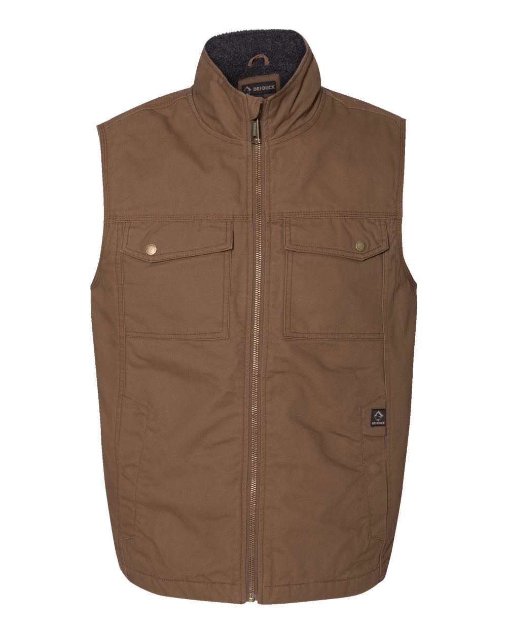 DRI DUCK Men's Trek Canyon Cloth™ Vest. 5068 - Field Khaki