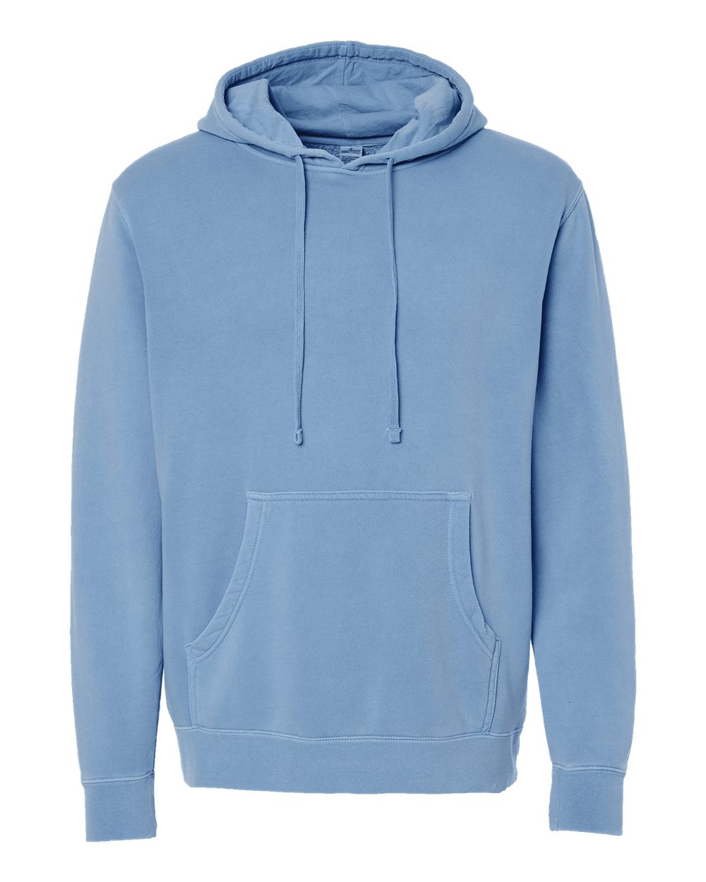 Independent Trading Co. Unisex Midweight Pigment-Dyed Hooded Sweatshirt. PRM4500 - Pigment Light Blue
