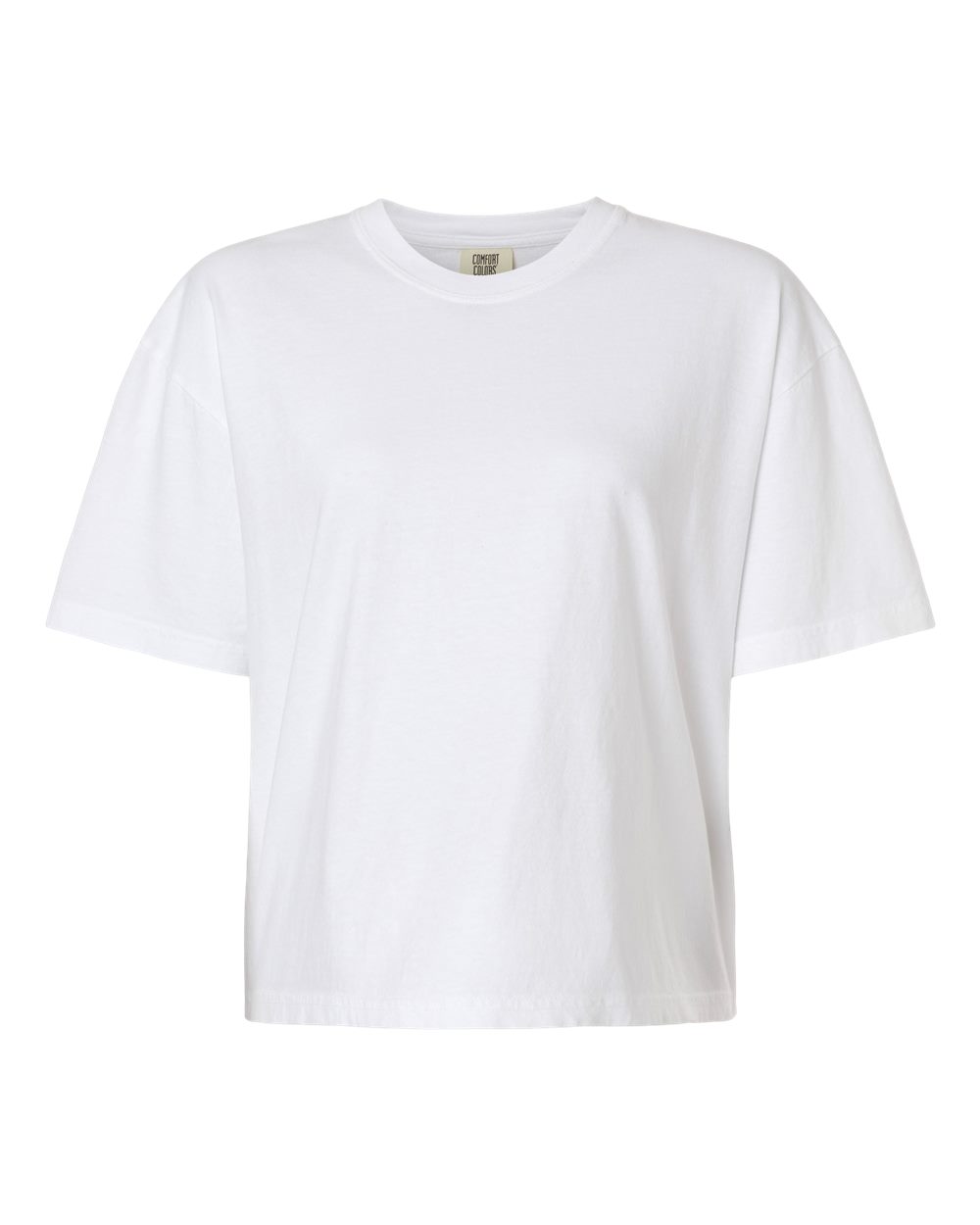 Comfort Colors Women's Garment-Dyed Heavyweight Boxy T-Shirt. 3023CL - White