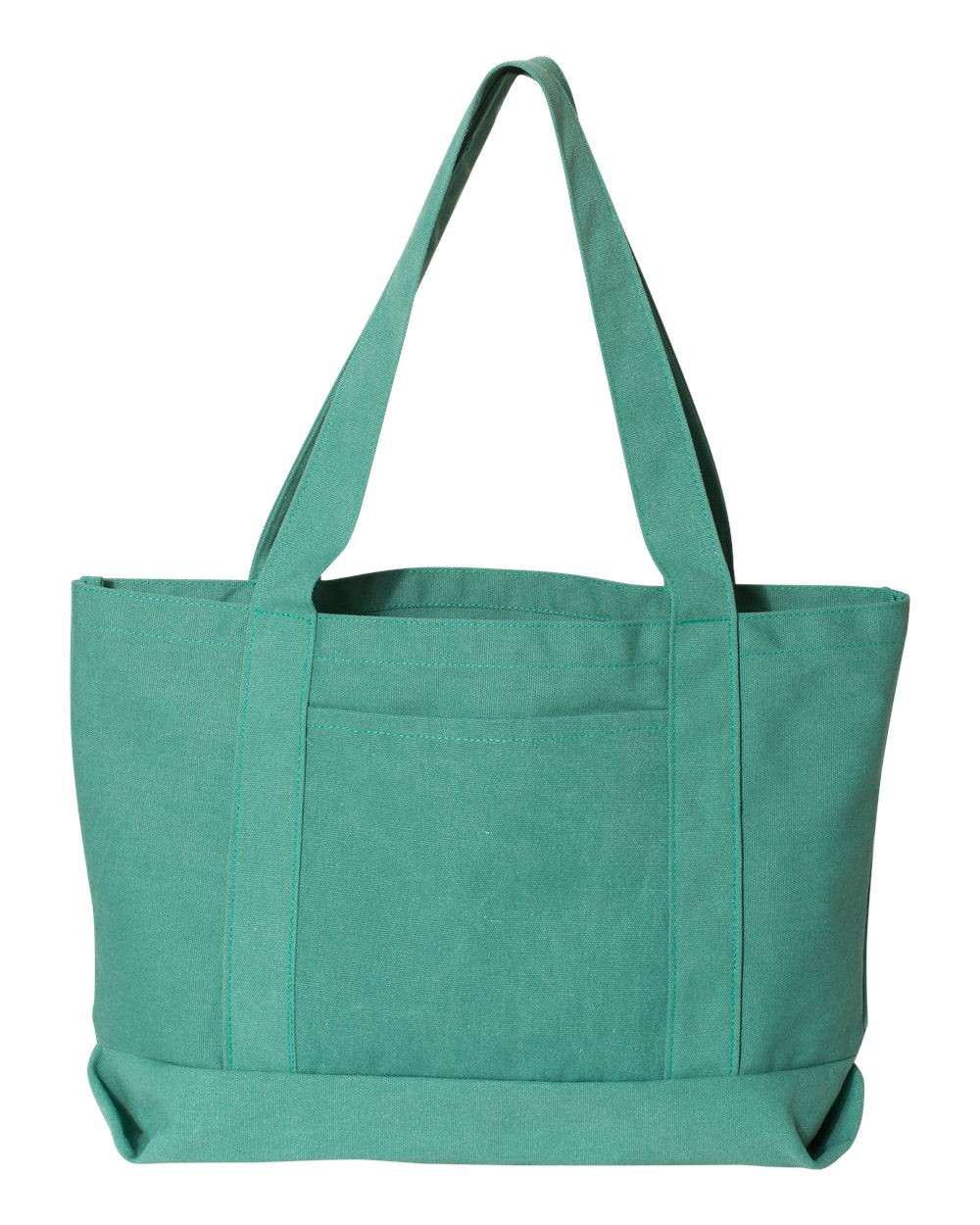 Liberty Bags Seaside Cotton Pigment Dyed Resort Tote. 8870 - Seafoam Green