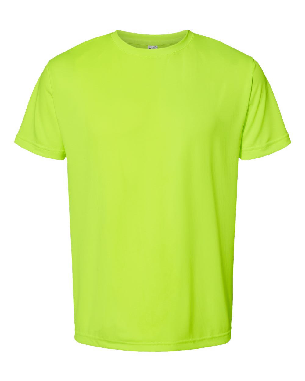 Bayside Unisex USA-Made Performance T-Shirt. 5300 - Lime Green