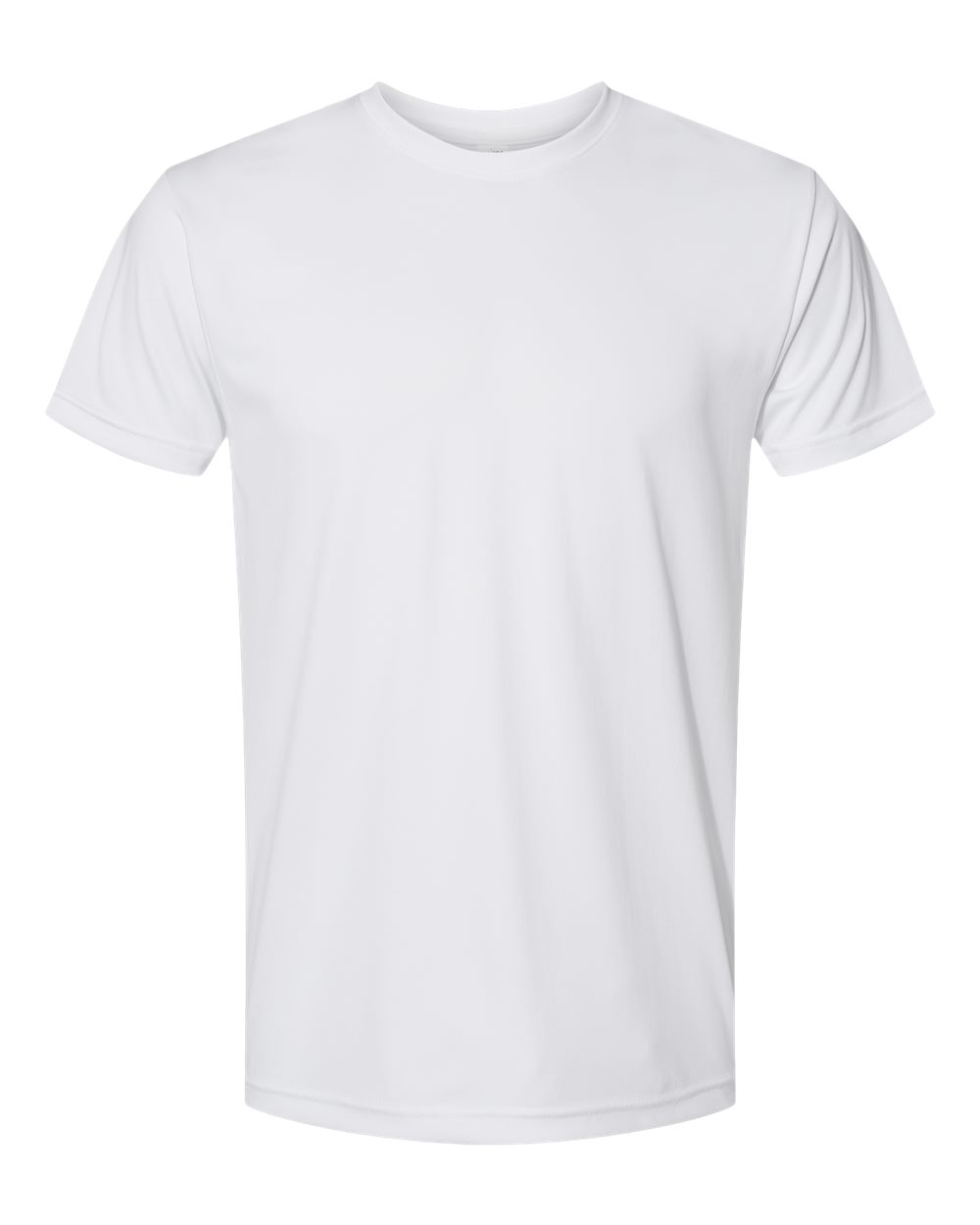 Bayside Unisex USA-Made Performance T-Shirt. 5300 - White