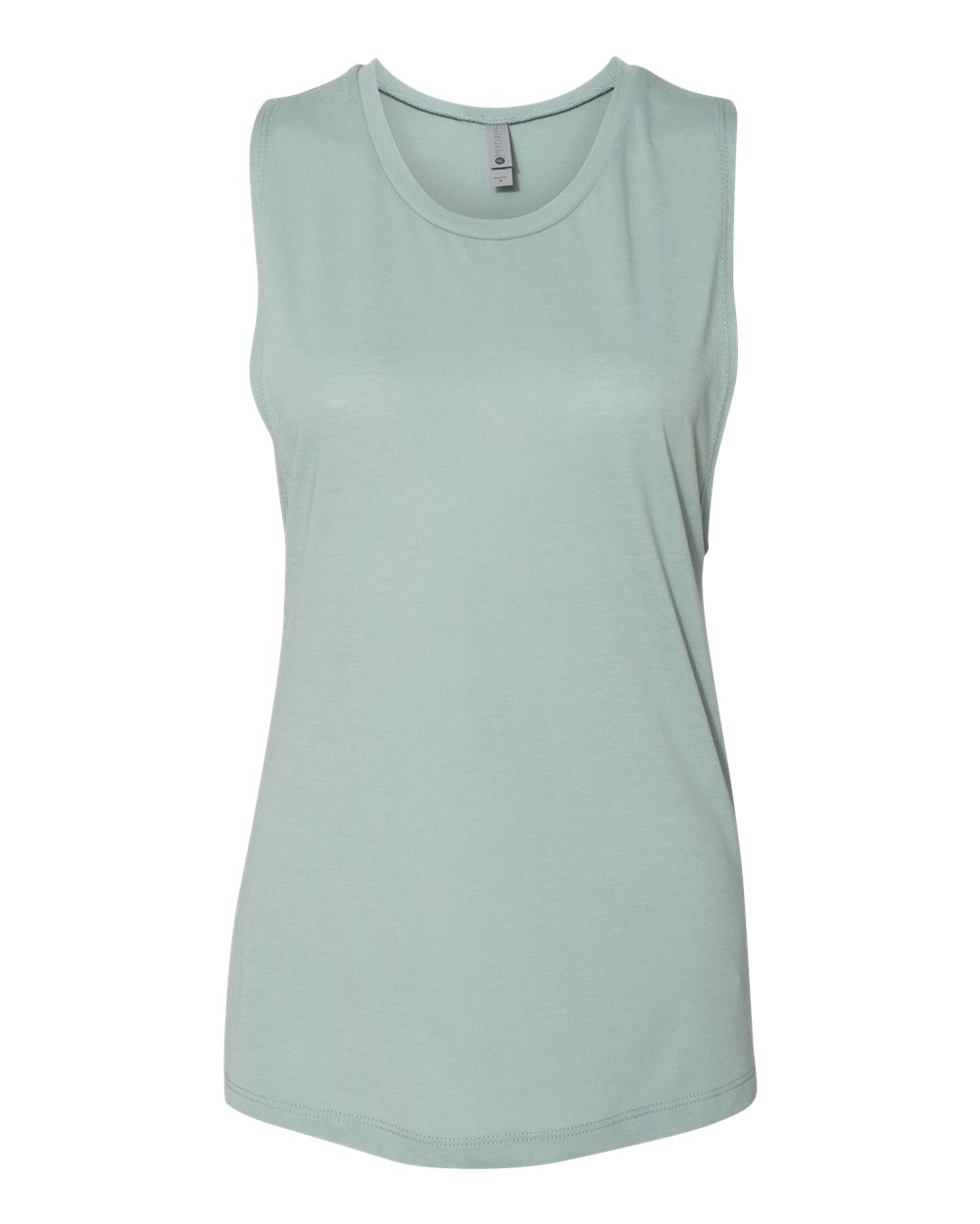 Next Level Women’s Festival Muscle Tank. 5013 - Stonewash Green
