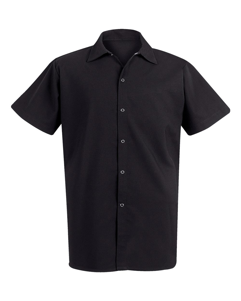 Chef Designs 100% Spun Polyester Cook Shirt. 5035 - Black