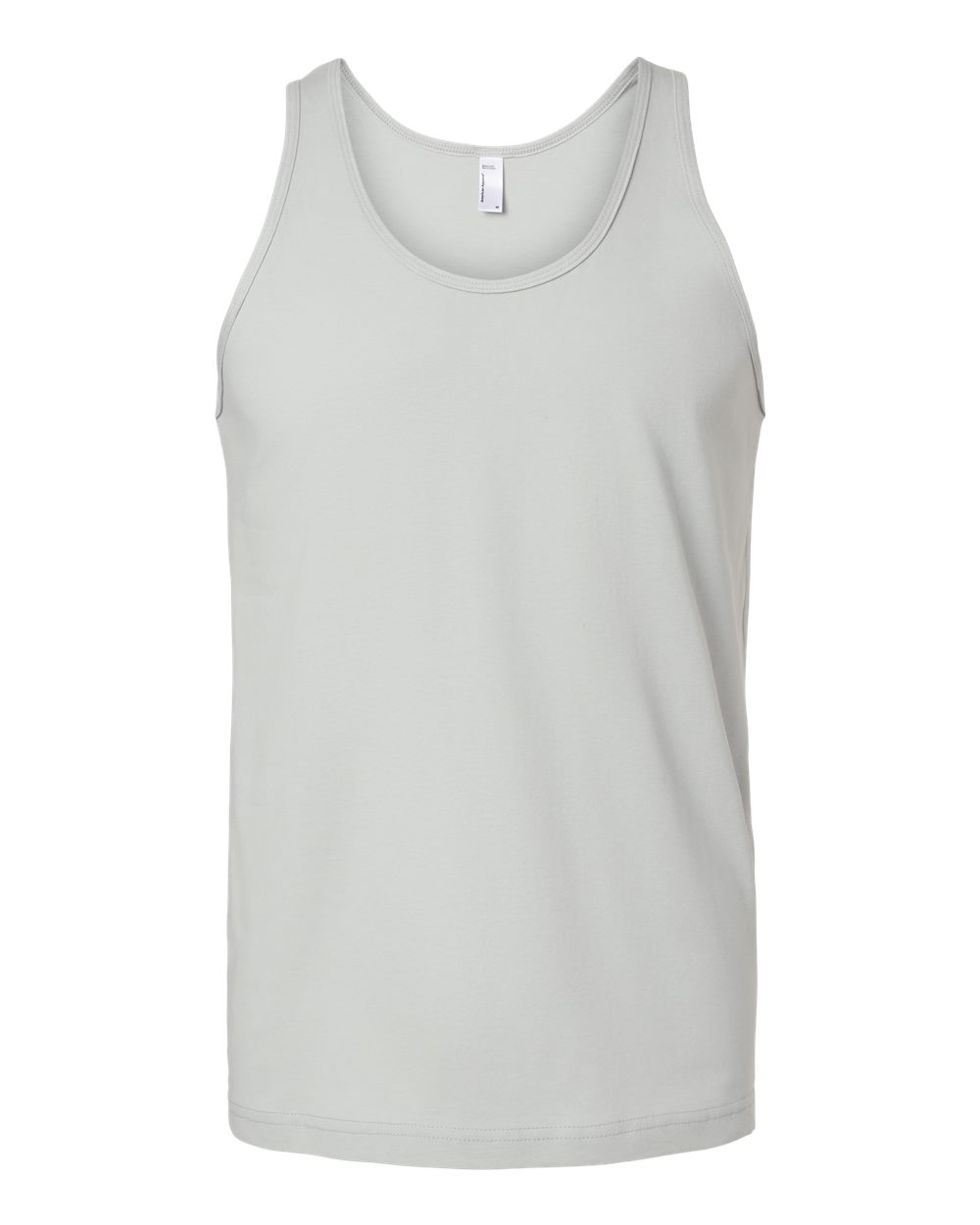 American Apparel Unisex Fine Jersey Tank. 2408 - New Silver