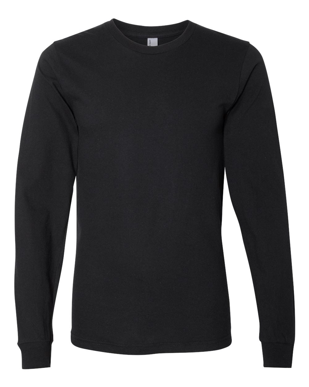 American Apparel Unisex Fine Jersey Long Sleeve Tee. 2007 - Black
