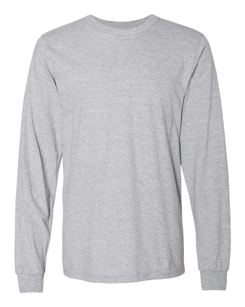 American Apparel Unisex Fine Jersey Long Sleeve Tee. 2007 - Heather Grey
