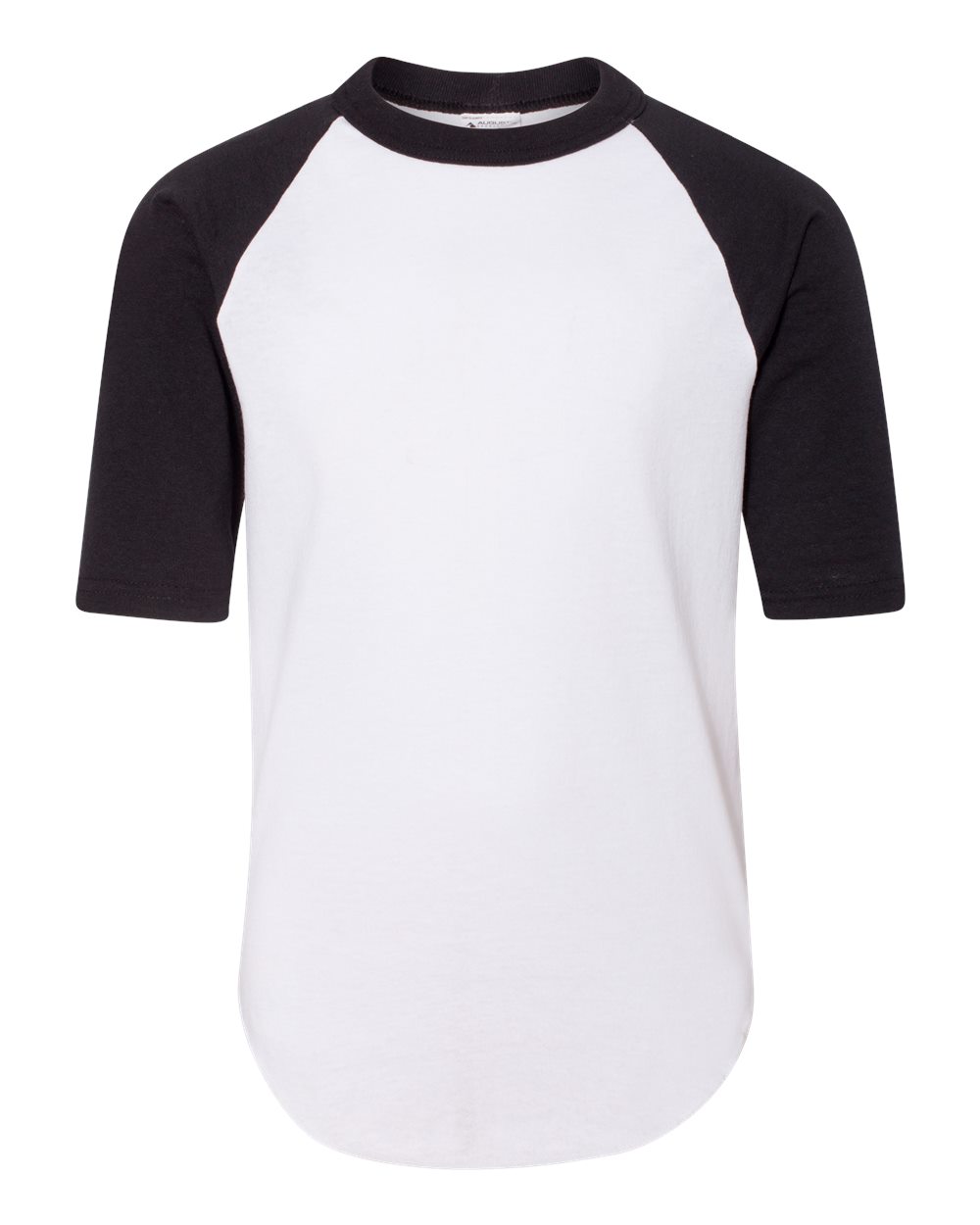 Augusta Sportswear Youth Three-Quarter Sleeve Baseball Jersey. 4421 - White/ Black