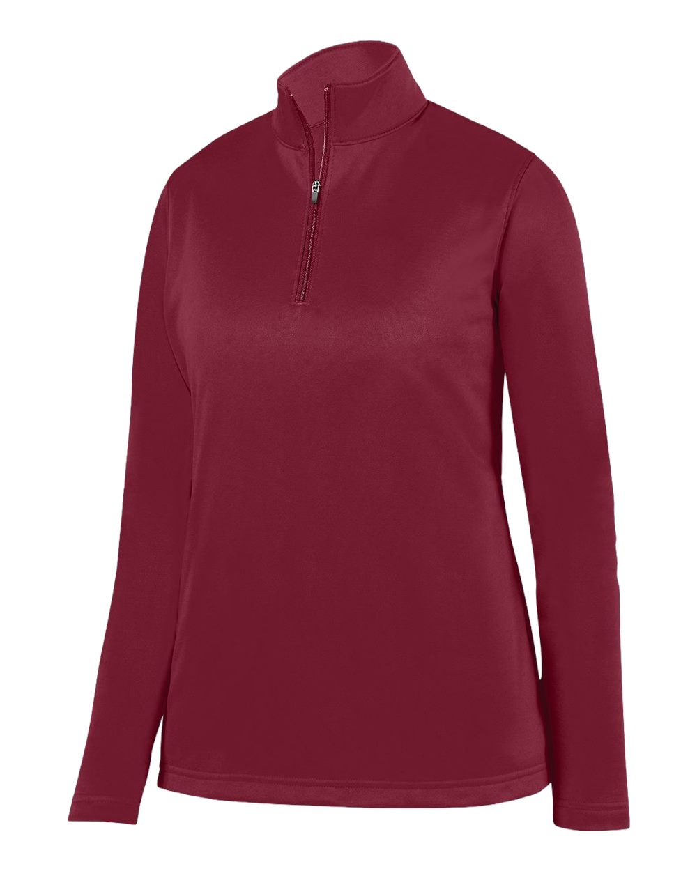 Augusta Sportswear Women's Wicking Fleece Quarter-Zip Pullover. 5509 - Cardinal