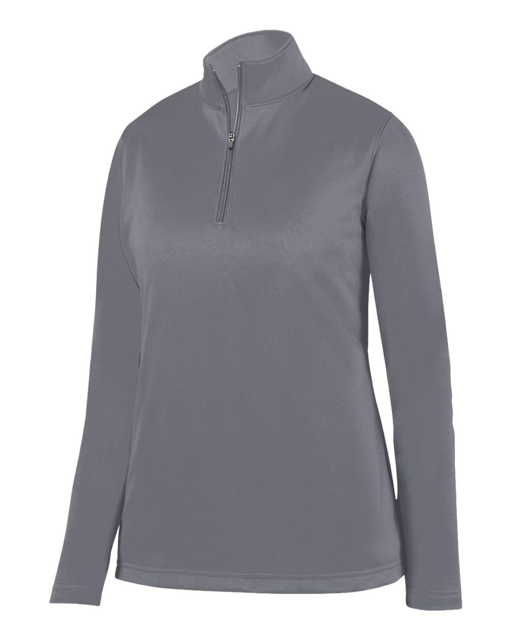 Augusta Sportswear Women's Wicking Fleece Quarter-Zip Pullover. 5509 - Graphite