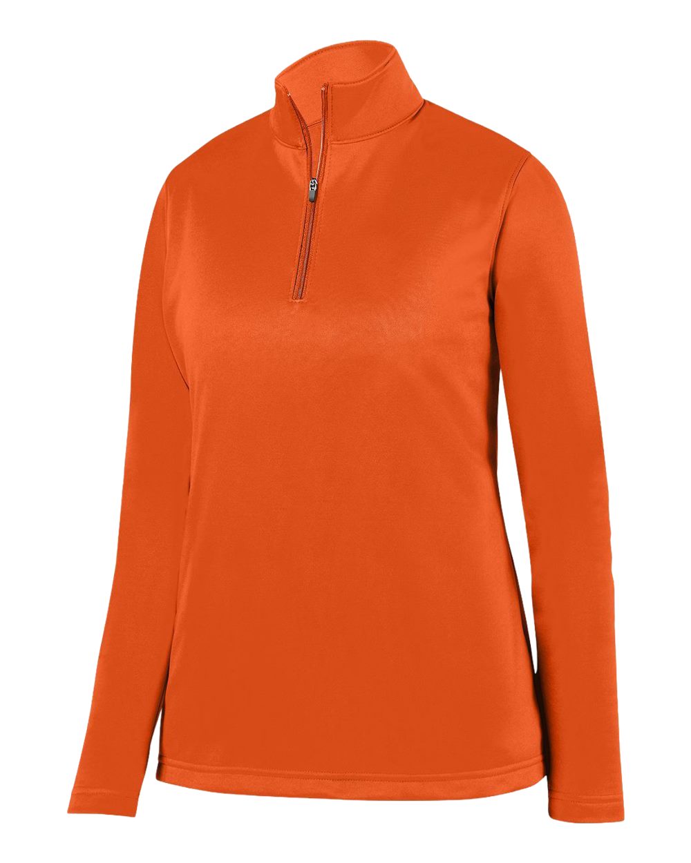 Augusta Sportswear Women's Wicking Fleece Quarter-Zip Pullover. 5509 - Orange