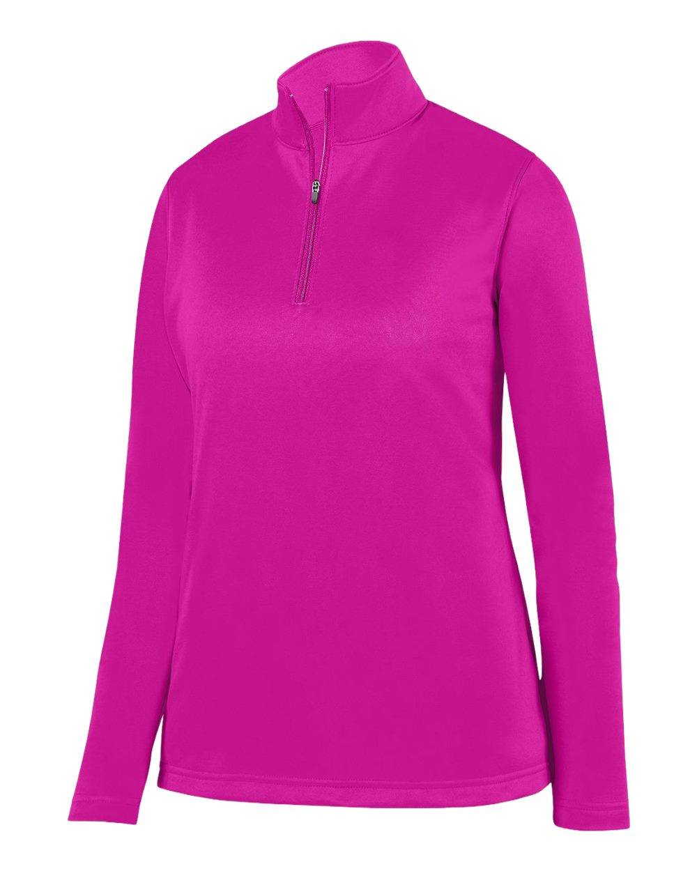 Augusta Sportswear Women's Wicking Fleece Quarter-Zip Pullover. 5509 - Power Pink