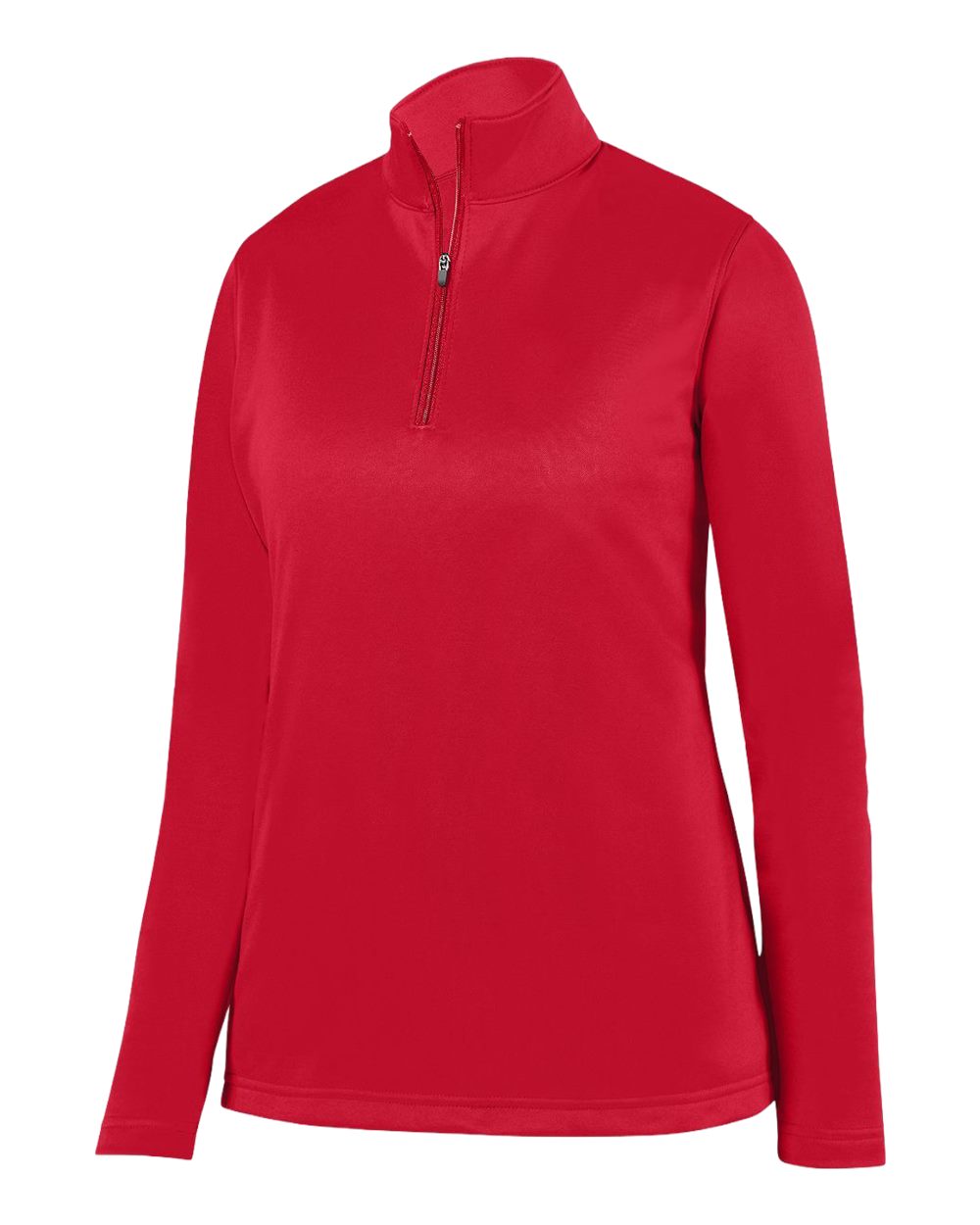 Augusta Sportswear Women's Wicking Fleece Quarter-Zip Pullover. 5509 - Red