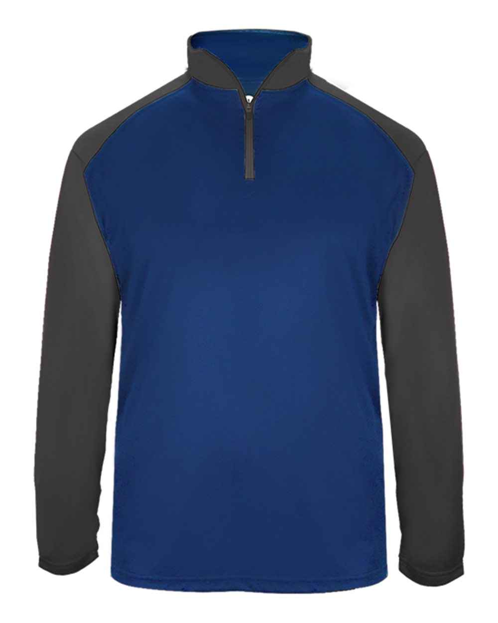 Badger Men's Ultimate SoftLock™ Sport Quarter-Zip Pullover. 4006 - Royal/ Graphite