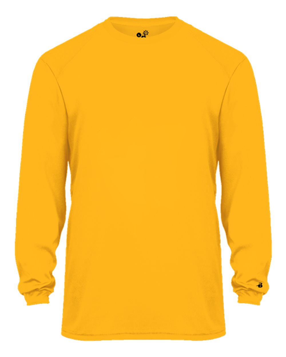 Badger Men's Ultimate SoftLock™ Long Sleeve T-Shirt. 4004 - Gold