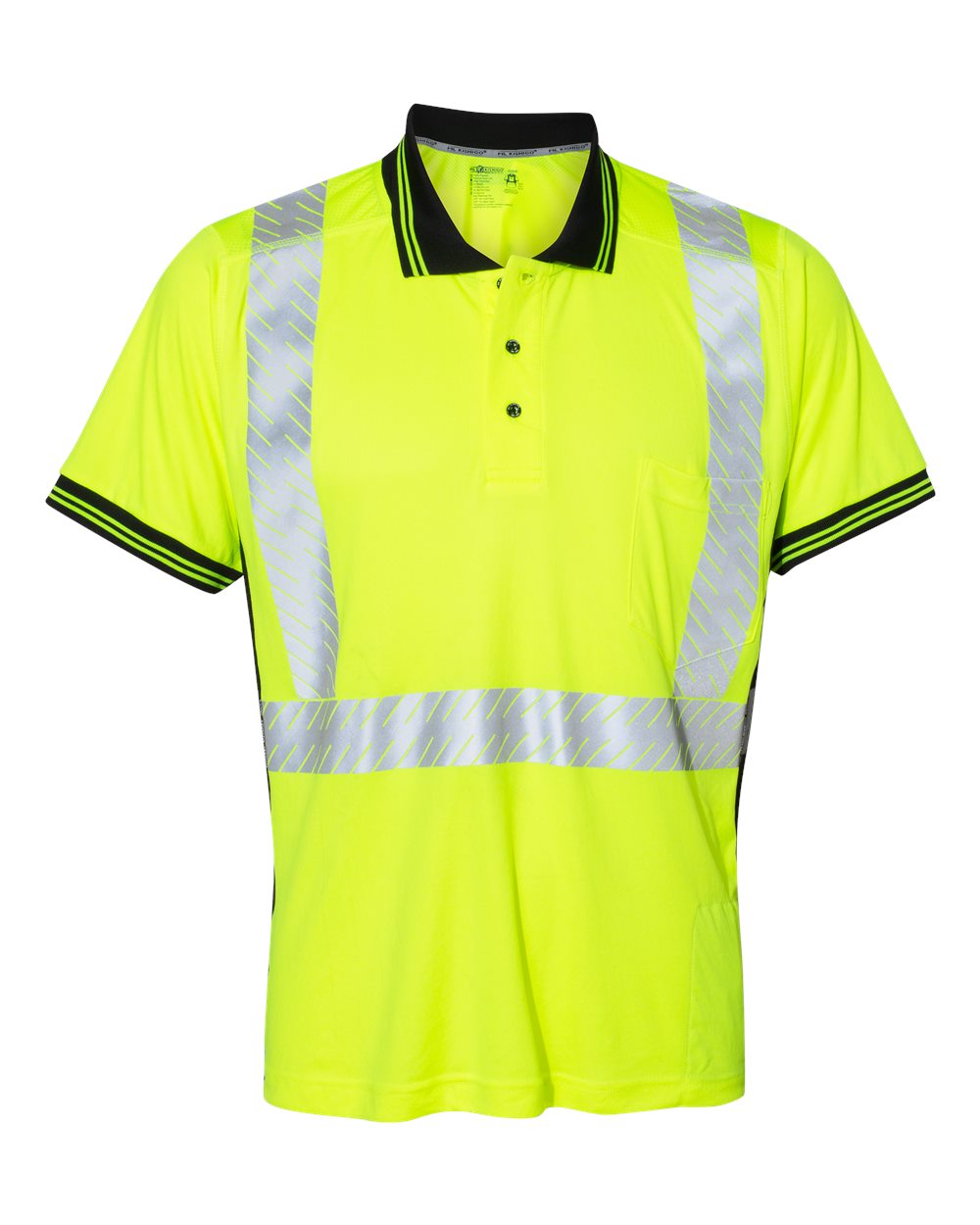 Kishigo Unisex Premium Black Series® High-Performance Polo. 9220 - Lime