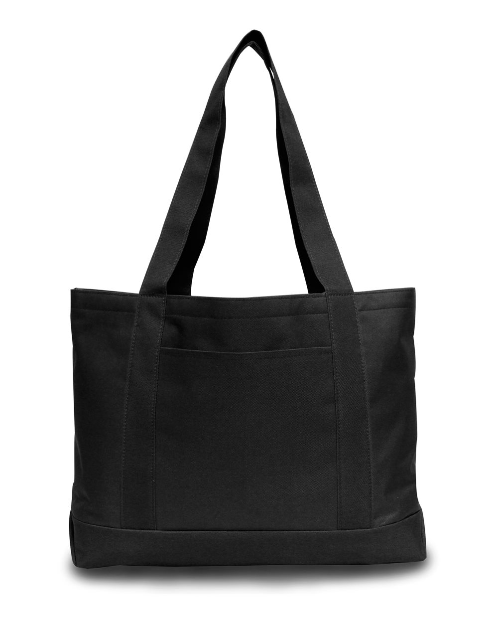 Liberty Bags P&O Cruiser Tote. 7002 - Black/ Black