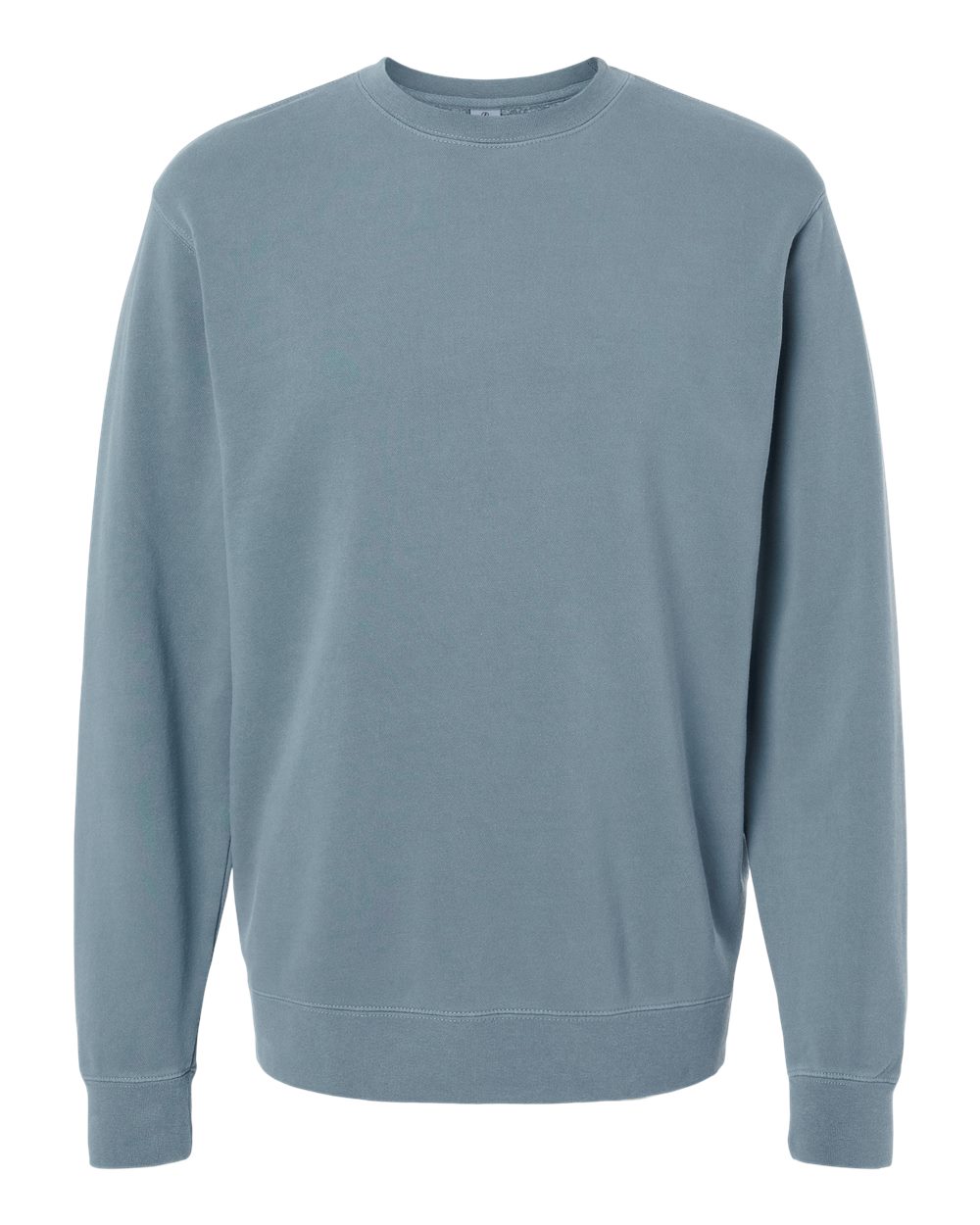 Independent Trading Co. Unisex Midweight Pigment-Dyed Crewneck Sweatshirt. PRM3500 - Pigment Slate Blue