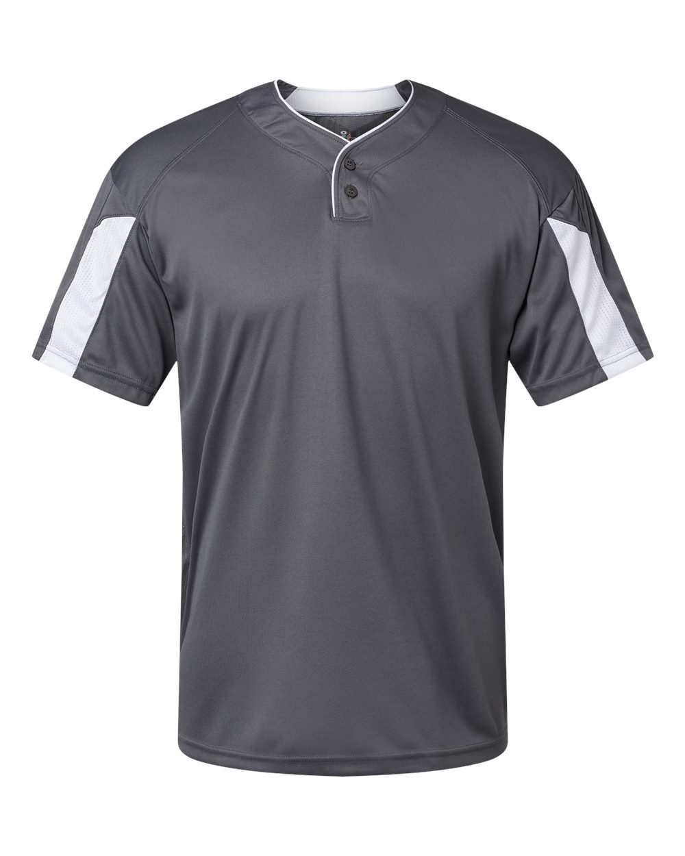 Alleson Athletic Men's Striker Placket. 7976 - Graphite/ White