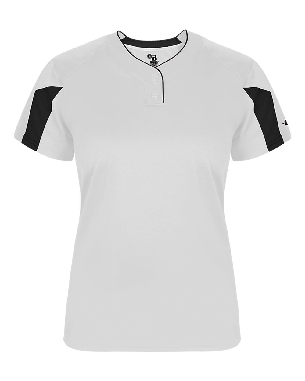 Alleson Athletic Women's Striker Placket. 6176 - White/ Black