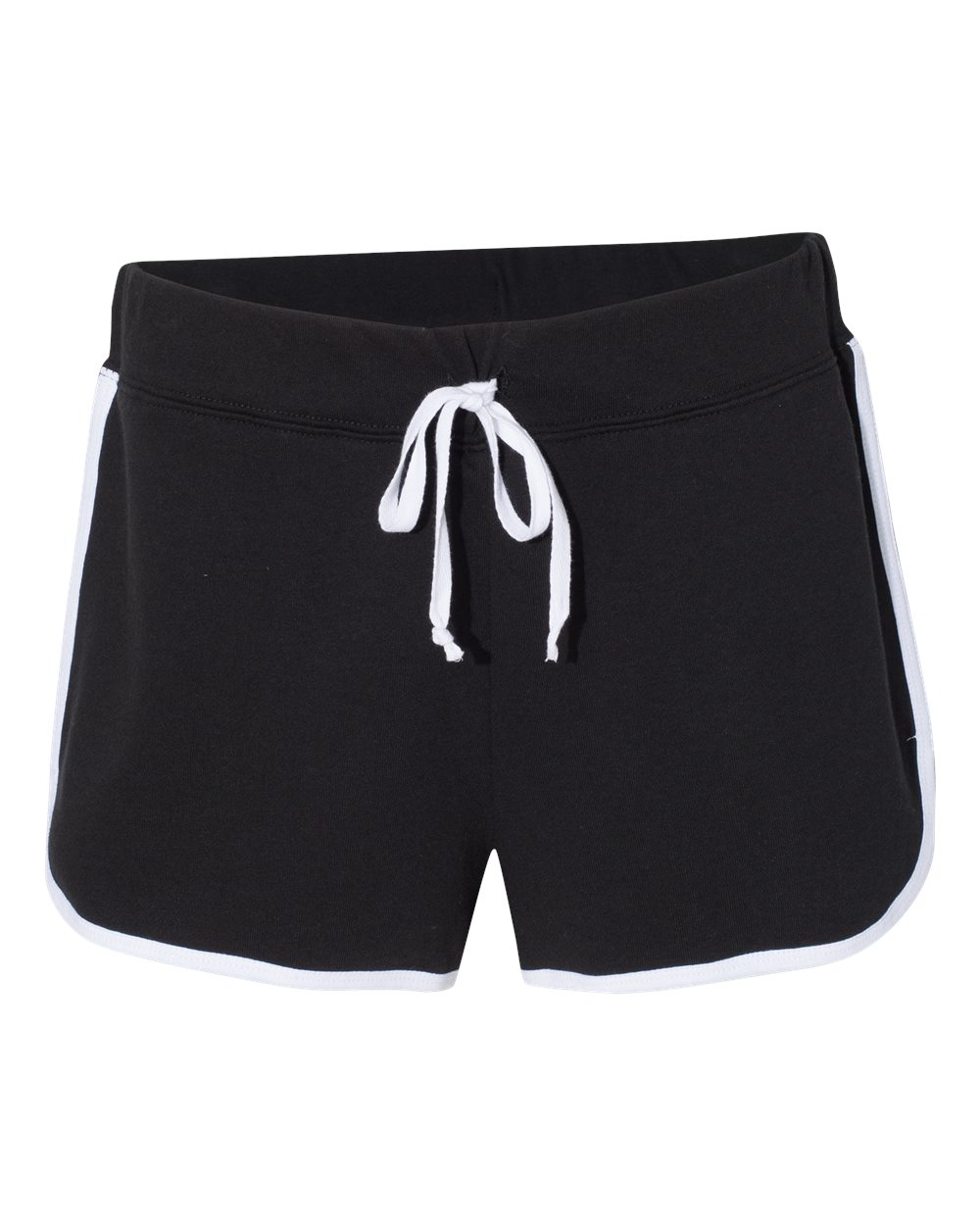 Boxercraft Women’s Relay Shorts. R65 - Black/ White