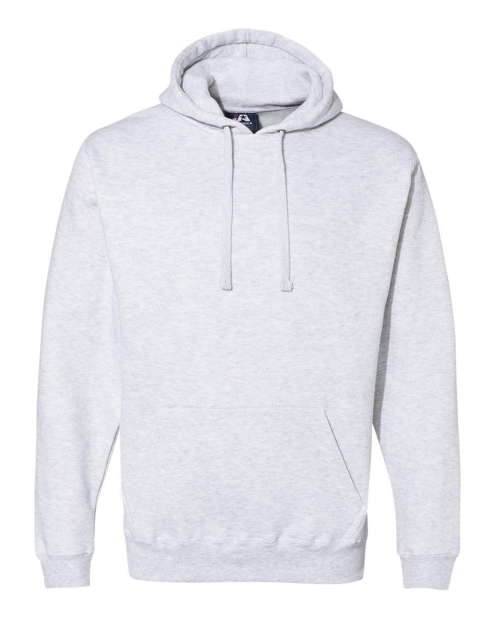 J. America Men's Premium Hooded Sweatshirt. 8824 - Ash Heather