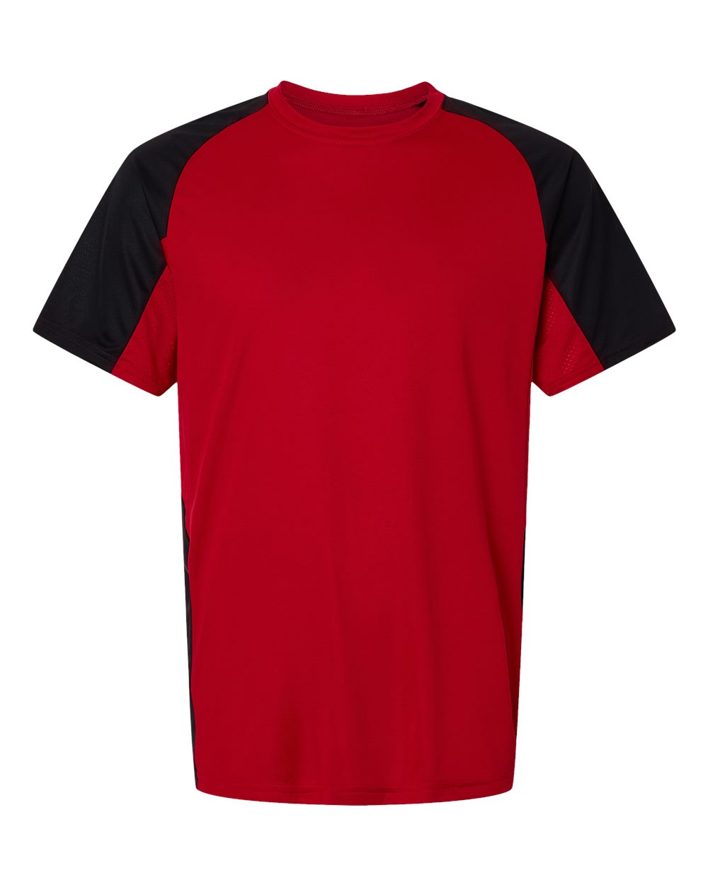 Augusta Sportswear Men's Cutter Jersey. 1517 - Red/ Black
