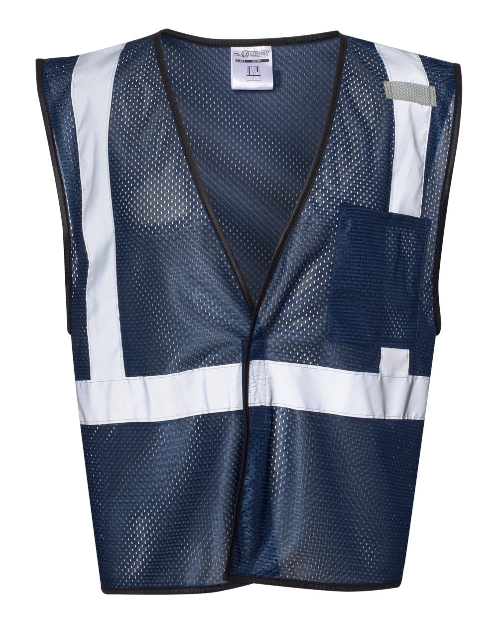 Kishigo Unisex EV Series® Enhanced Visibility Non-ANSI Vest. B120-131 - Navy Blue - B127