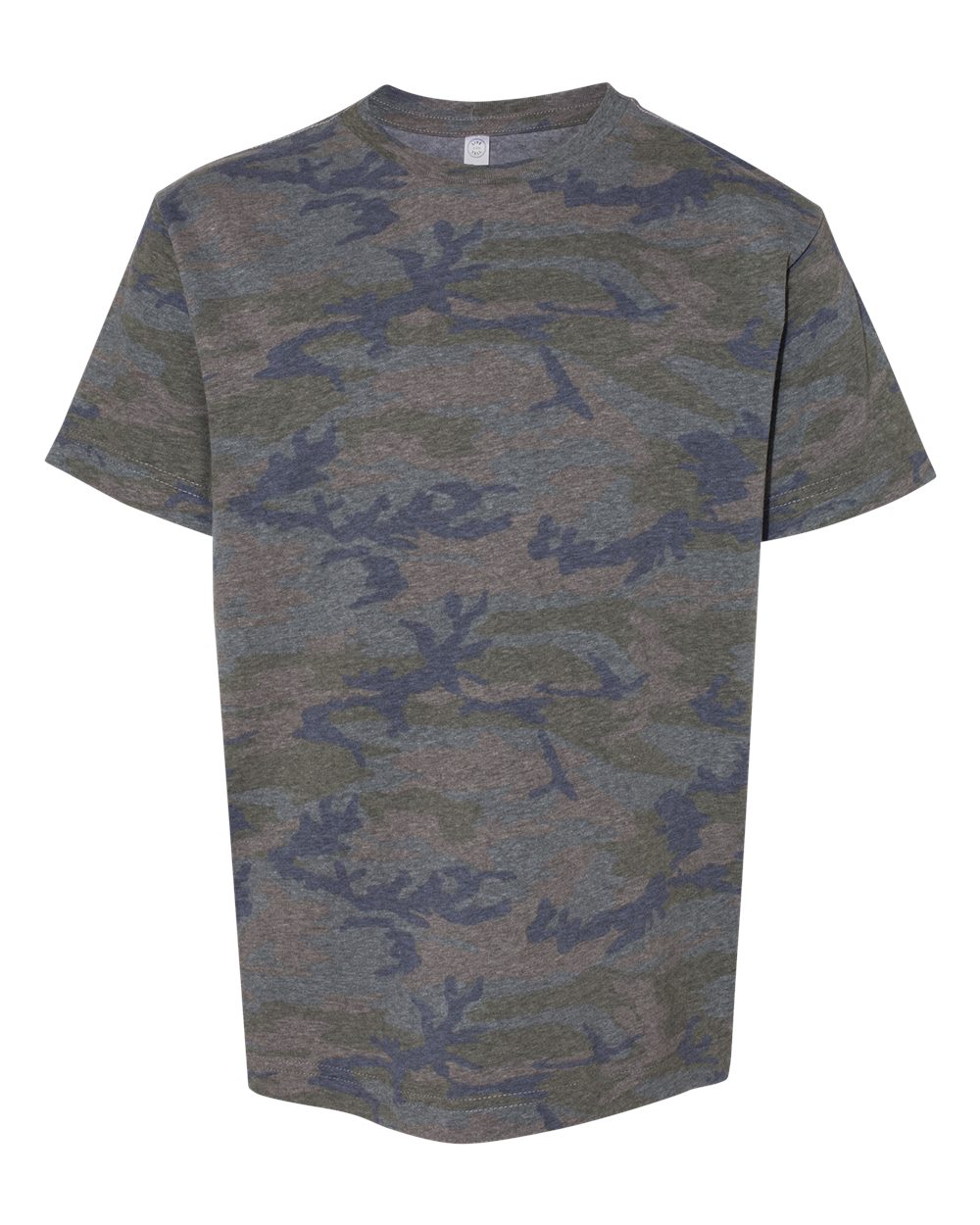 LAT Youth Fine Jersey Tee. 6101 - Vintage Camo