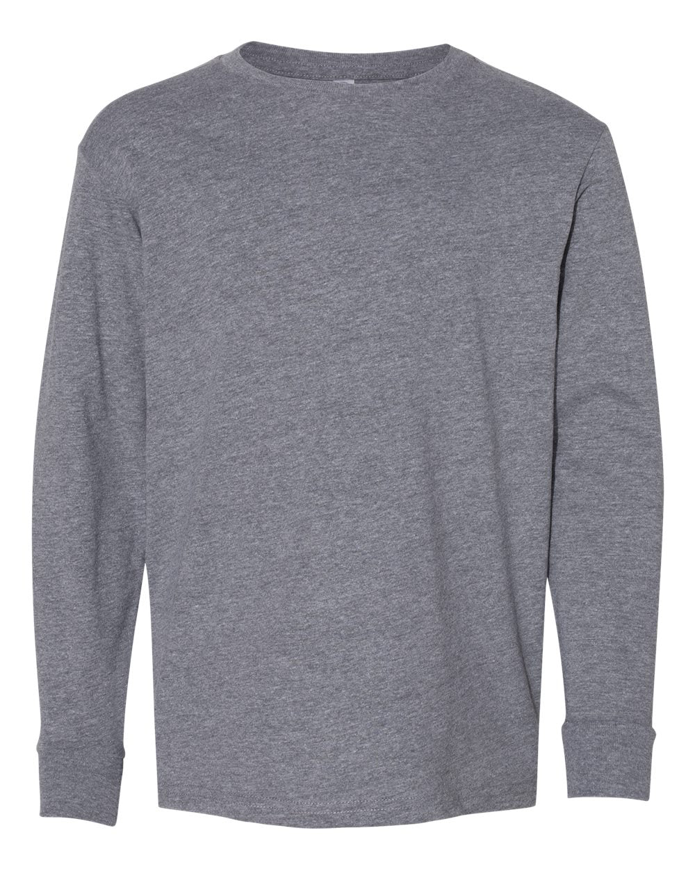 LAT Youth Fine Jersey Long Sleeve Tee. 6201 - Granite Heather
