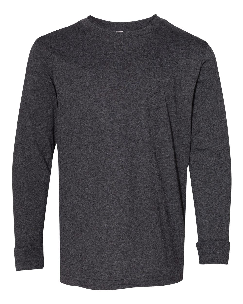 LAT Youth Fine Jersey Long Sleeve Tee. 6201 - Vintage Smoke