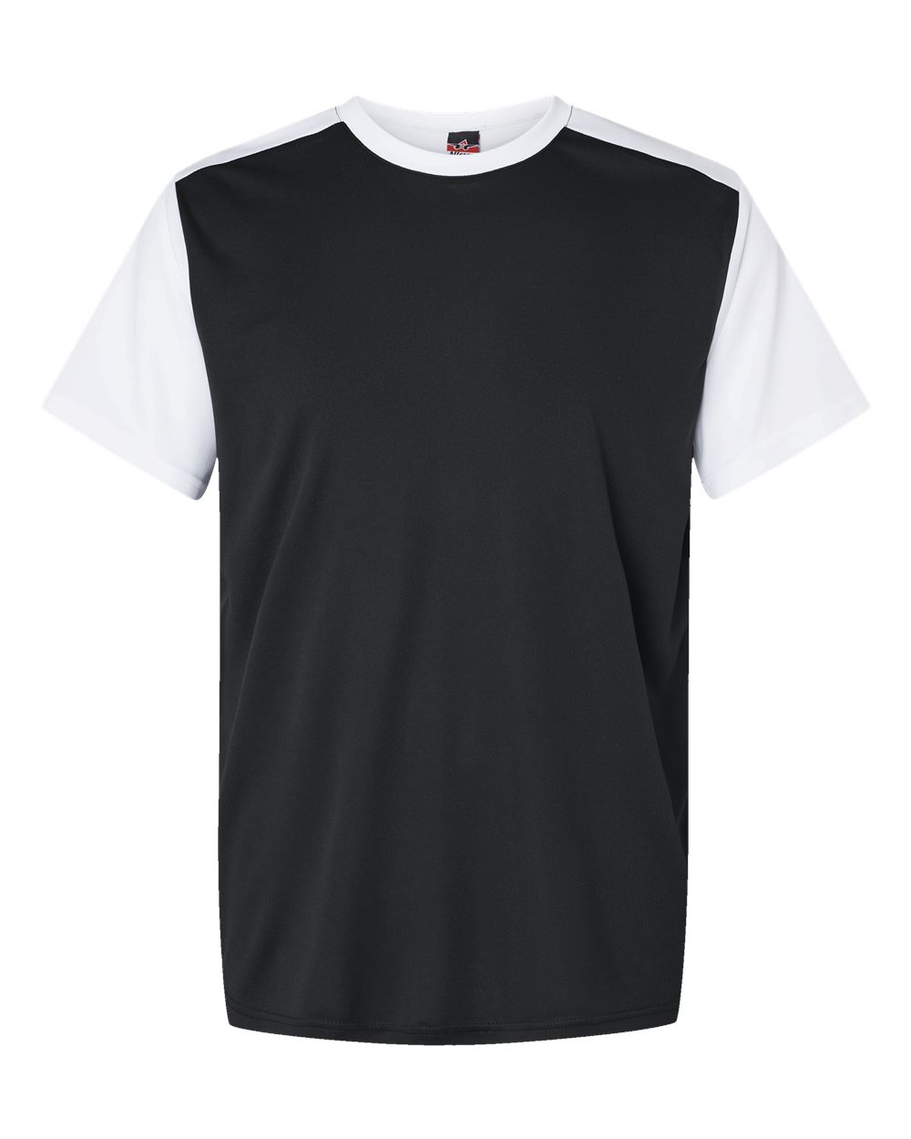 Alleson Athletic Men's Crewneck Pullover Baseball Jersey. 532CJ - Black/ White