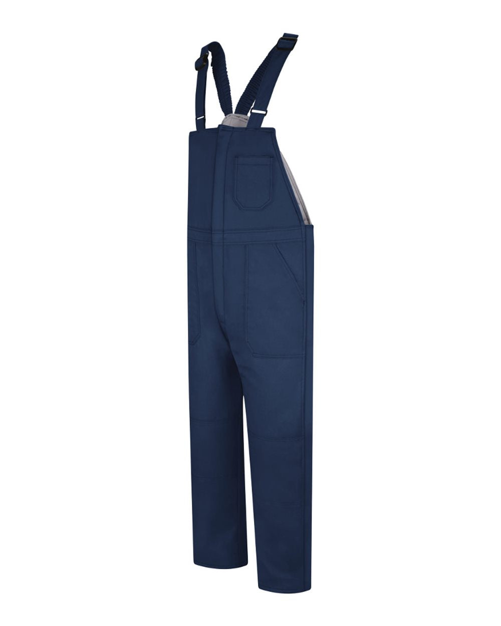 Bulwark Men's Deluxe Insulated Bib Overall - EXCEL FR® ComforTouch. BLC8 - Navy