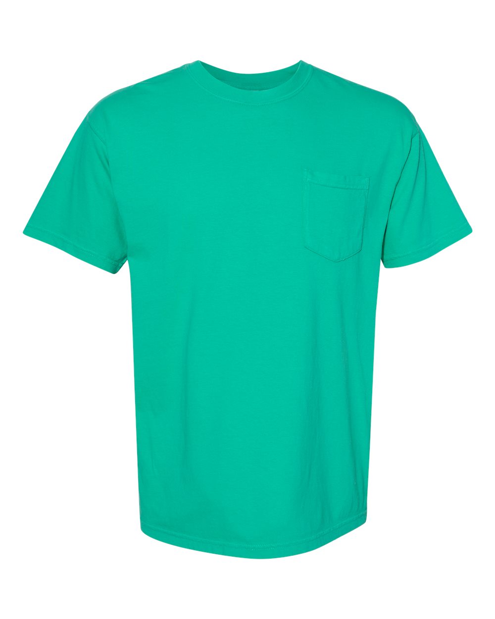 Comfort Colors Unisex Garment-Dyed Heavyweight Pocket T-Shirt. 6030 - Island Green
