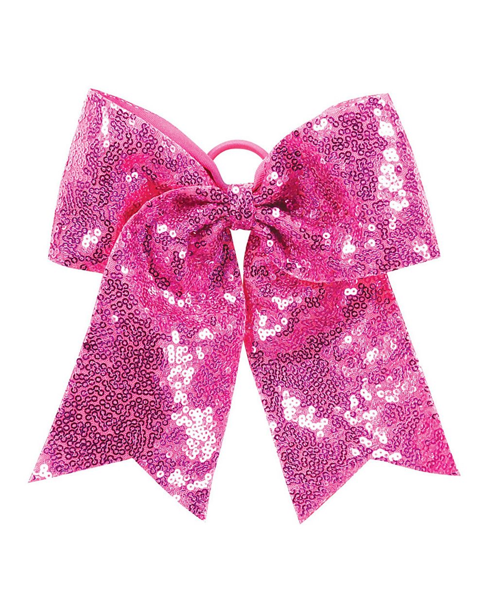 Augusta Sportswear Sequin Cheer Hair Bow. 6702 - Power Pink