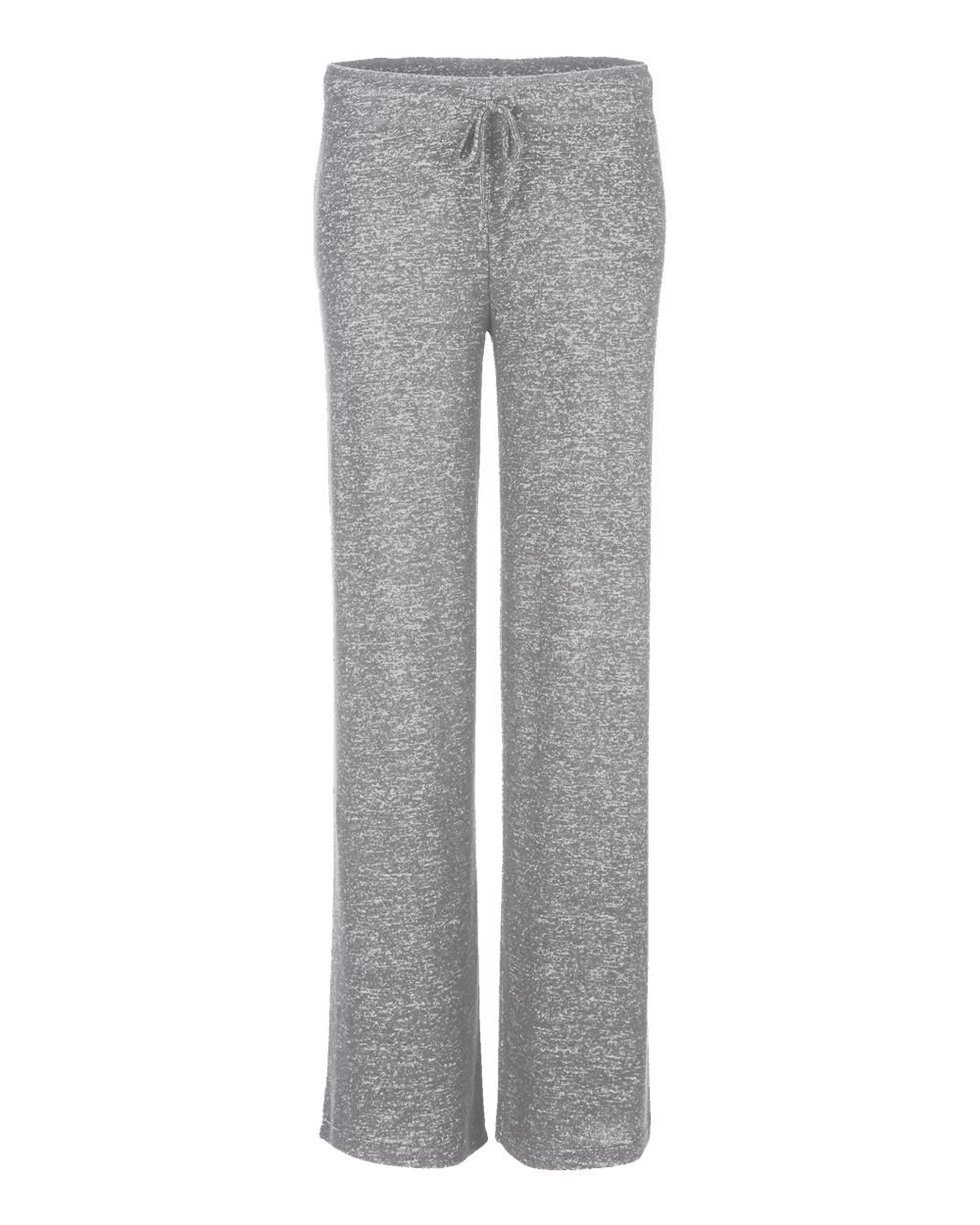 Boxercraft Women's Cuddle Fleece Wide Leg Pants. L10 - Oxford Heather