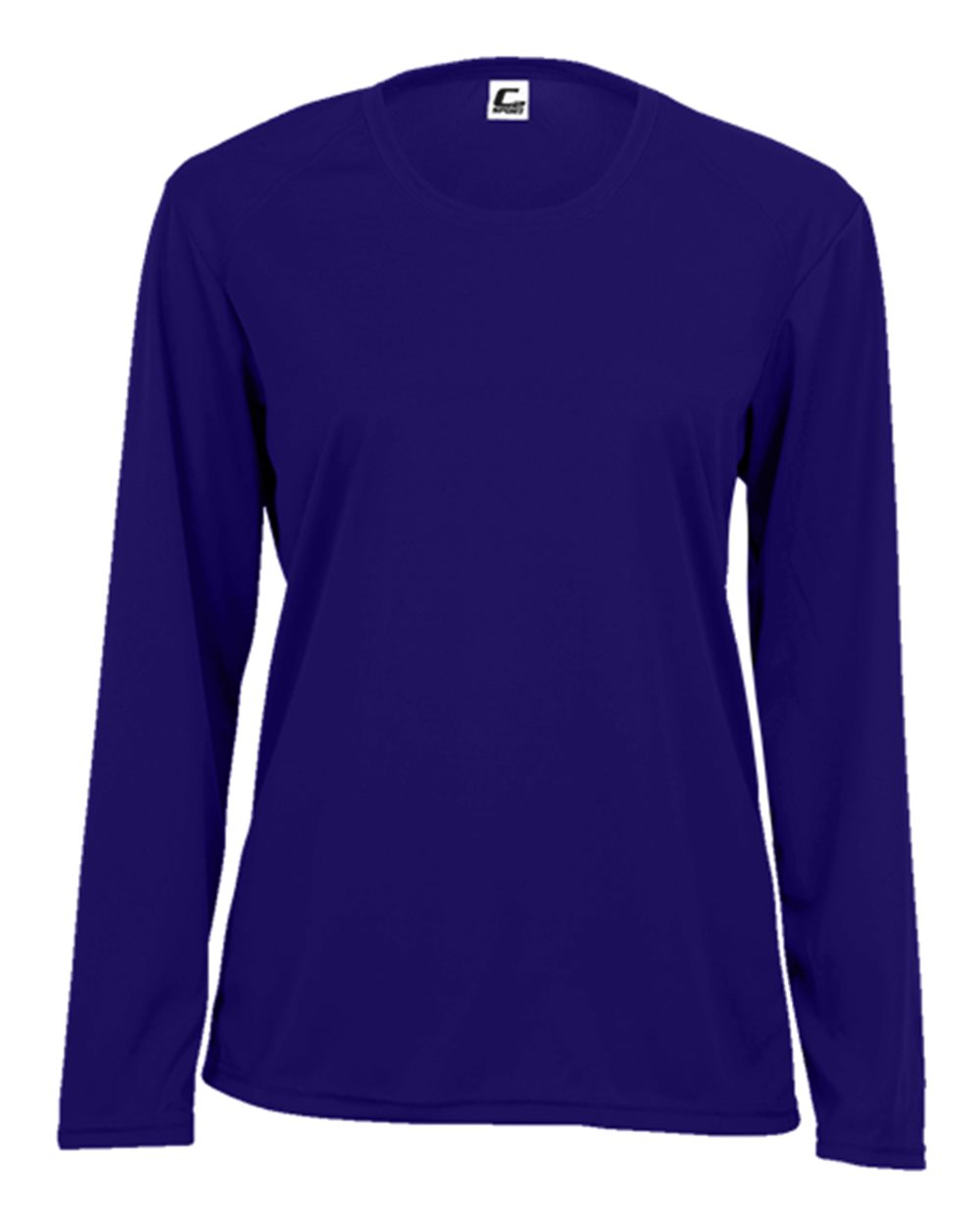 C2 Sport Women's Performance Long Sleeve T-Shirt. 5604 - Purple