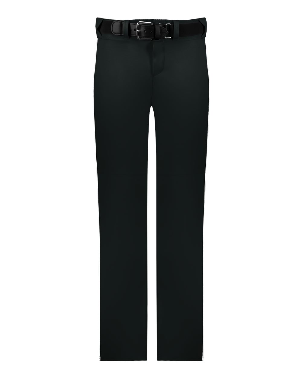 Alleson Athletic Men's Baseball Pants With Braid. 605WLB - Black/ White