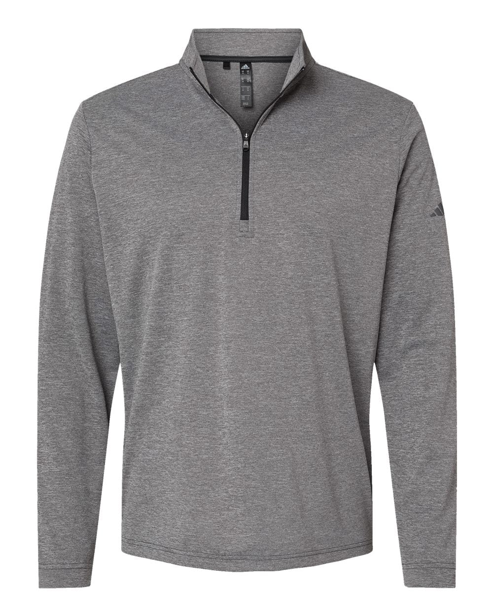 Adidas Men's Ultimate365 Lightweight Quarter-Zip Pullover. A401 - Black Heather