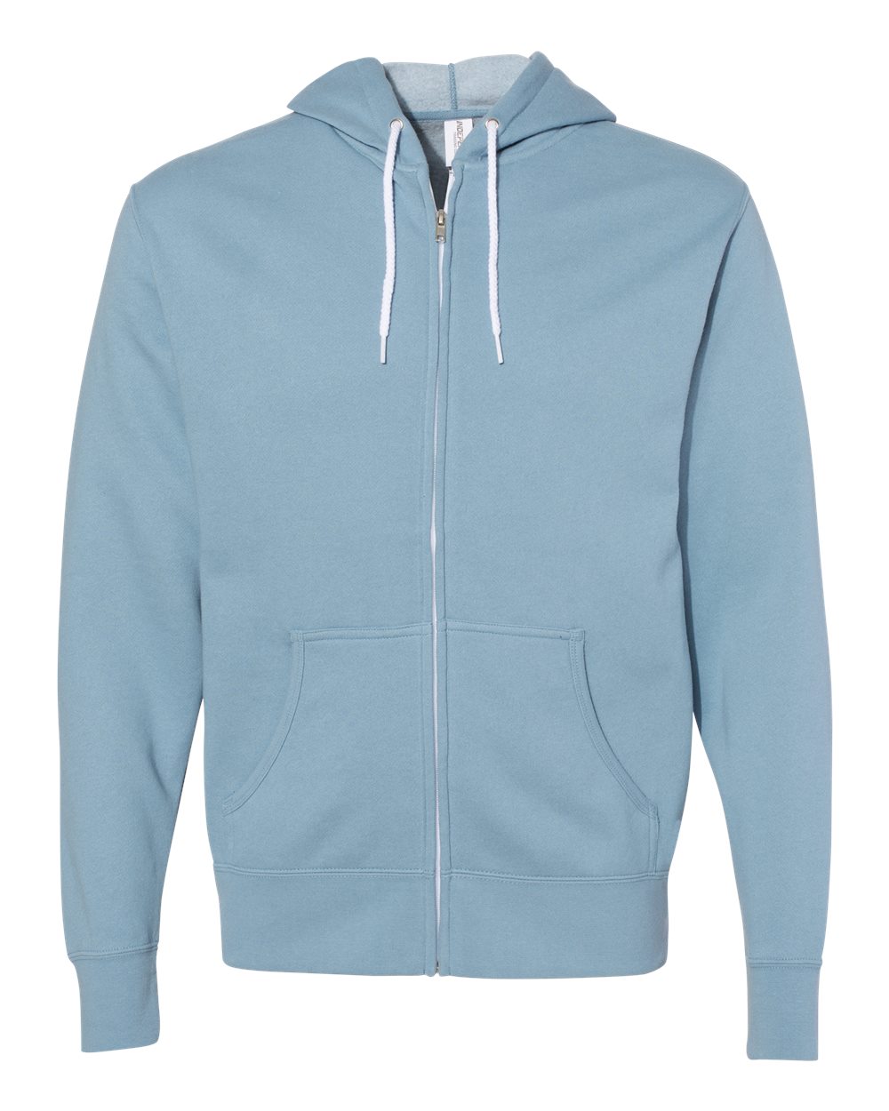 Independent Trading Co. Unisex Lightweight Full-Zip Hooded Sweatshirt. AFX90UNZ - Misty Blue