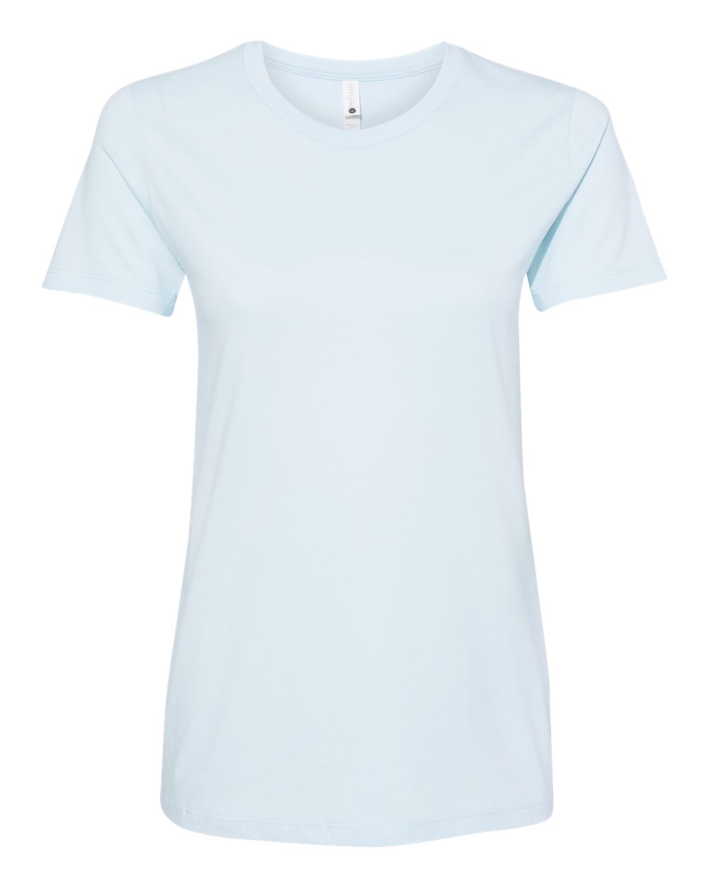 Next Level Women’s Cotton Tee. 3900 - Light Blue