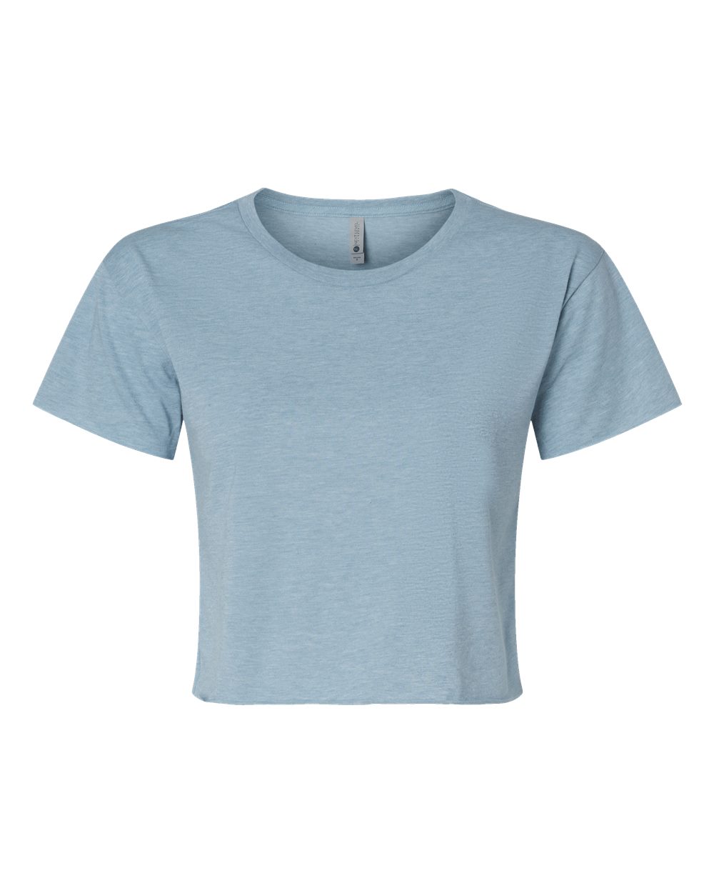 Next Level Women's Festival Crop Top. 5080 - Stonewash Denim