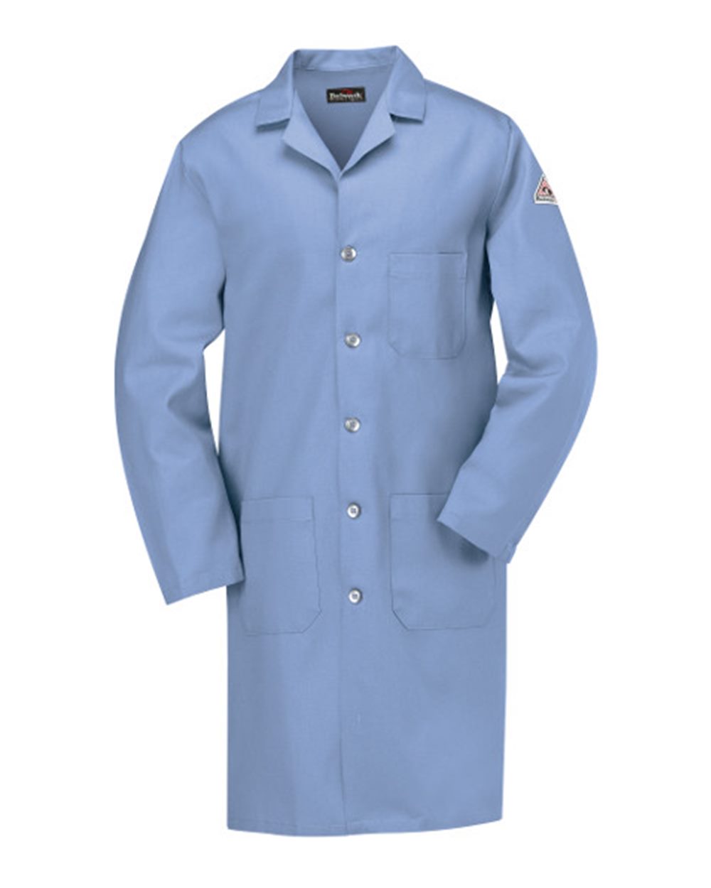 Bulwark Men's Lab Coat - EXCEL FR® - 7 oz. KEL2 - Light Blue