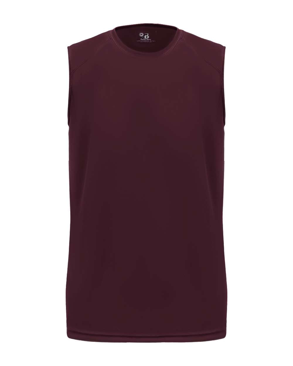 Badger Youth B-Core Sleeveless T-Shirt. 2130 - Maroon