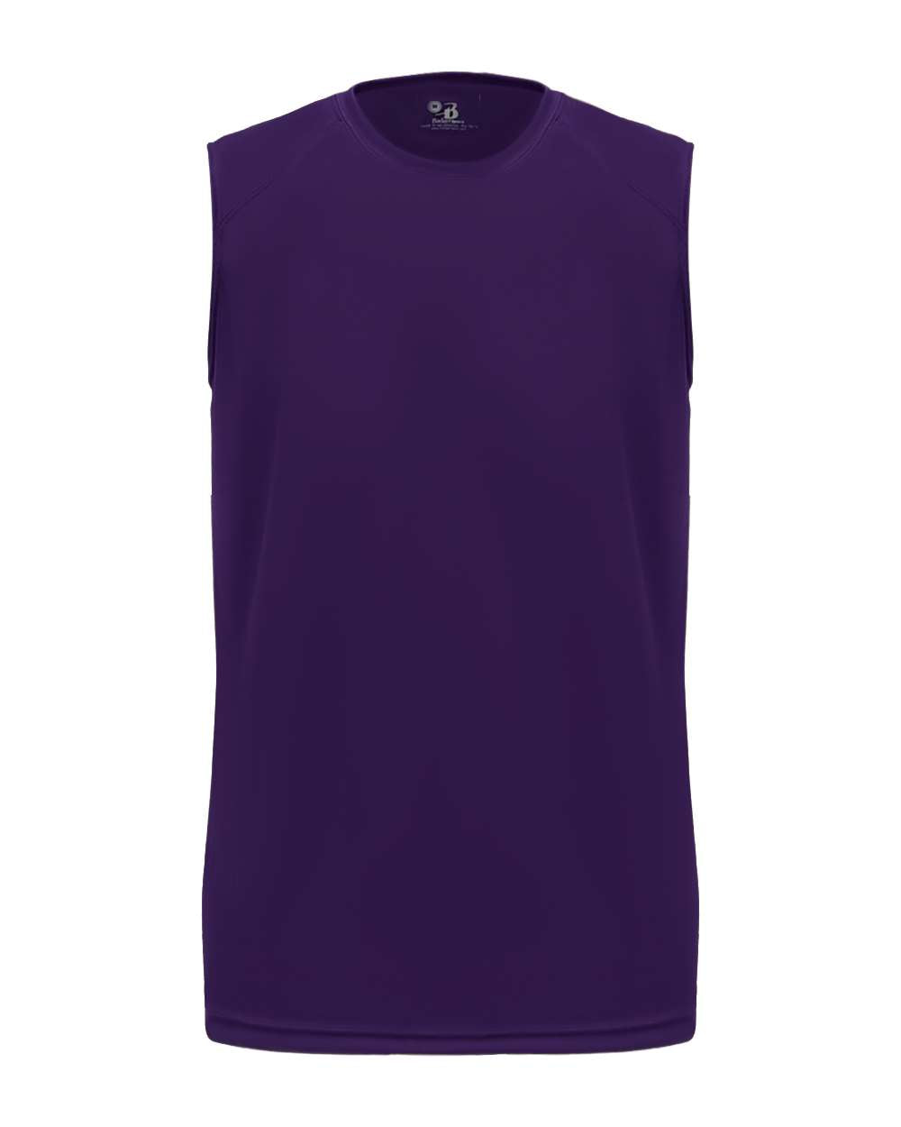 Badger Youth B-Core Sleeveless T-Shirt. 2130 - Purple