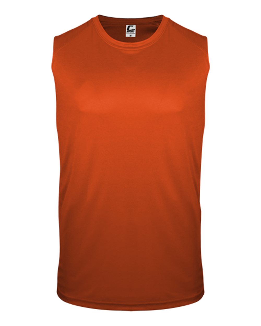 C2 Sport Men's Sleeveless T-Shirt. 5130 - Burnt Orange