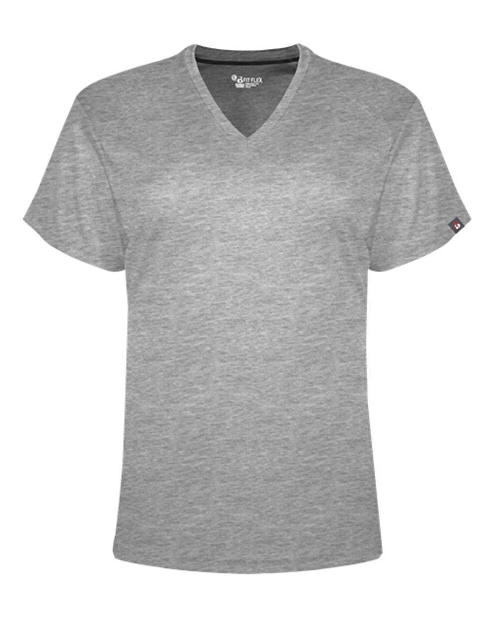 Badger Women's FitFlex Performance V-Neck T-Shirt. 1002 - Oxford
